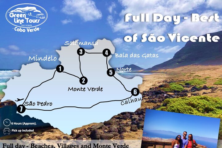 Beaches, Villages & Monte Verde, São Vicente (includes São Pedro)