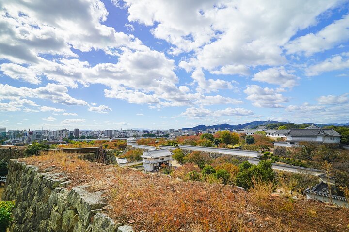 Himeji Castle Easy Bike Tour: Samurai History, Garden & Matcha