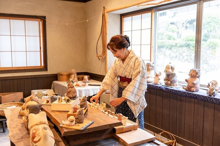 Artist Pottery and Cooking Class in the Old Streets of Mt. Hiei