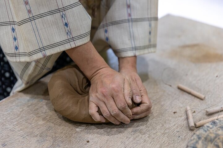 Artist Pottery and Cooking Class in the Old Streets of Mt. Hiei