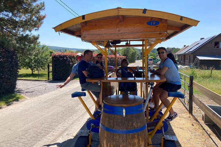 Private Beer Bike Tour in Rochefort in the Belgian Ardennes