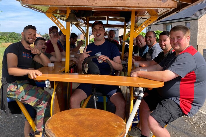 Private Beer Bike Tour in Rochefort in the Belgian Ardennes