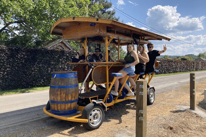 Private Beer Bike Tour in Rochefort in the Belgian Ardennes