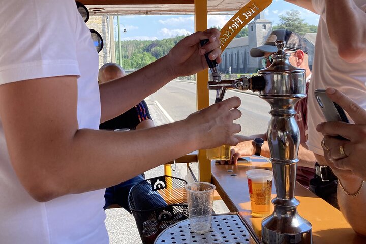 Private Beer Bike Tour in Rochefort in the Belgian Ardennes