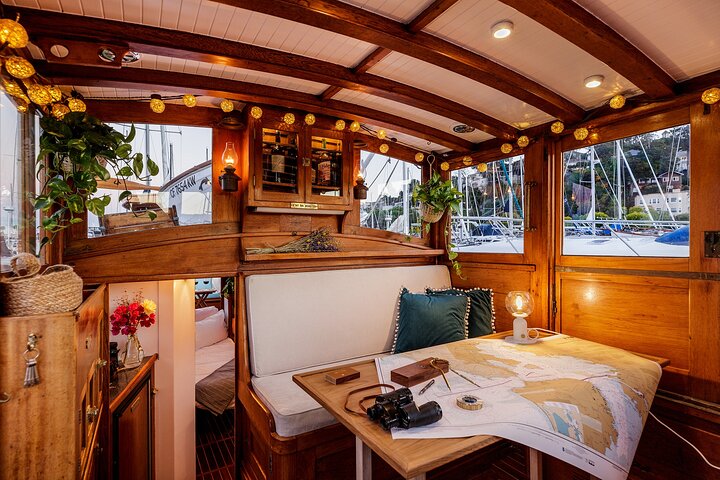 Cruise San Francisco Bay on a Century Old Sausalito Yacht