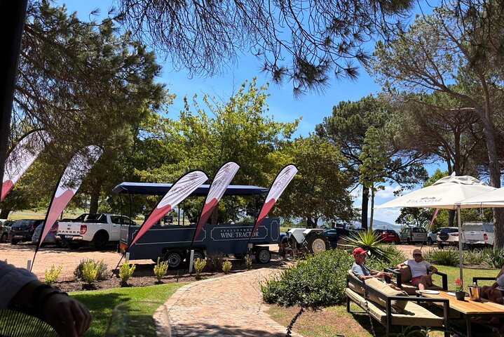 Stellenbosch Wine Tractor hop-on-hop off wine tasting tour