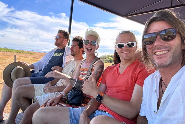 Stellenbosch Wine Tractor hop-on-hop off wine tasting tour
