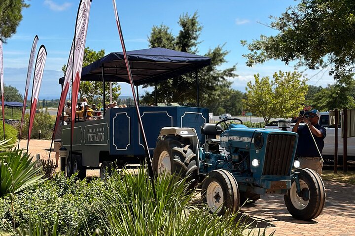 Stellenbosch Wine Tractor hop-on-hop off wine tasting tour