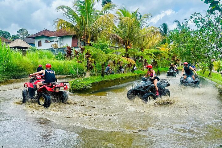 Ubud Bali ATV Kuber Through Waterfall & Long Tunnel