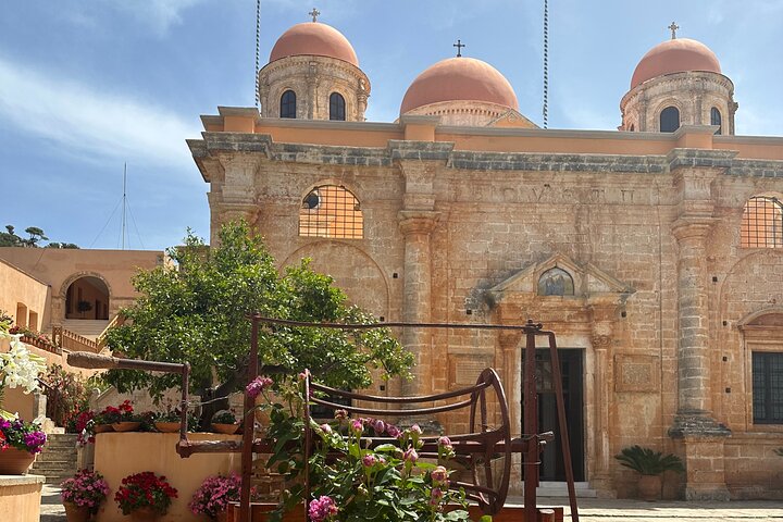 From Rethymno Private Tour: Chania-Holy Trinity-Olive oil factory