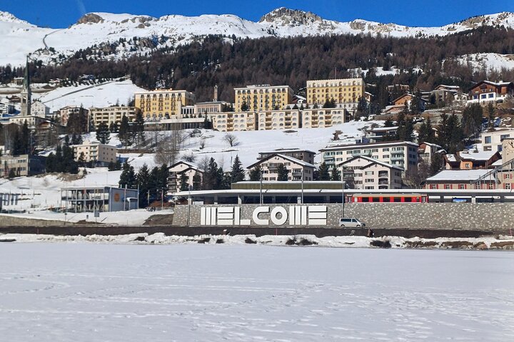 Bernina Red Train, Swiss Alps & St Moritz From Milan