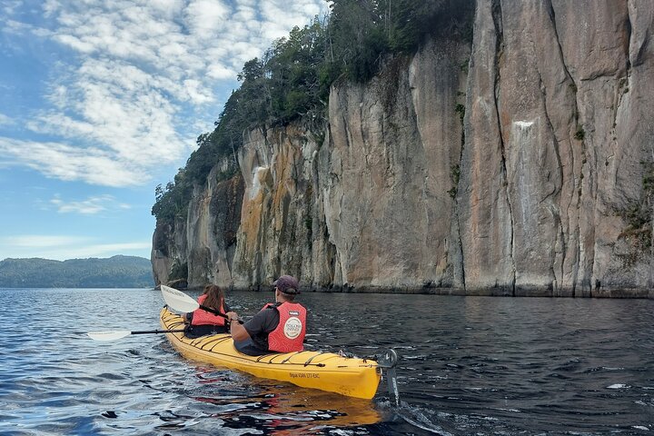 Kayak experience with refreshments.
