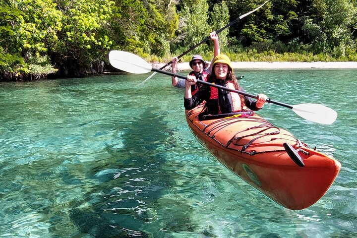Kayak experience with refreshments.
