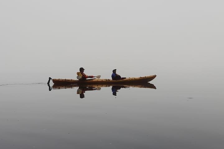 Kayak experience with refreshments.