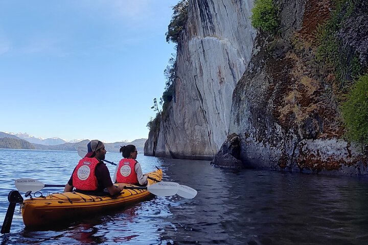 Kayak experience with refreshments.