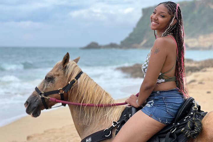 Horseback Ride by the Beach in Aguadilla, Puerto Rico