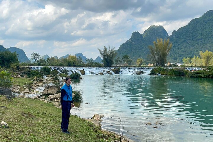 2 Days Motorbike Tour Ban Gioc Waterfall & Mt. Angel Eye Hike