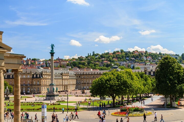 Private Transfer: Stuttgart to Stuttgart Airport STR by MB Van
