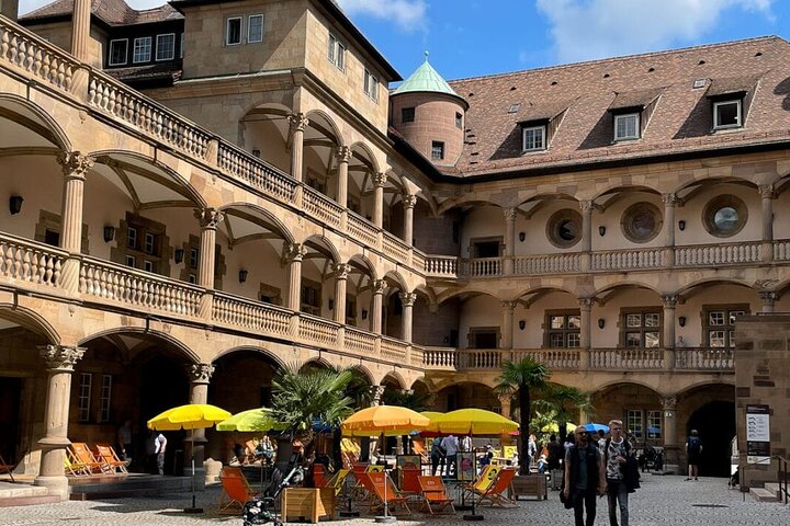 Private Transfer: Stuttgart Airport STR to Stuttgart by MB Van