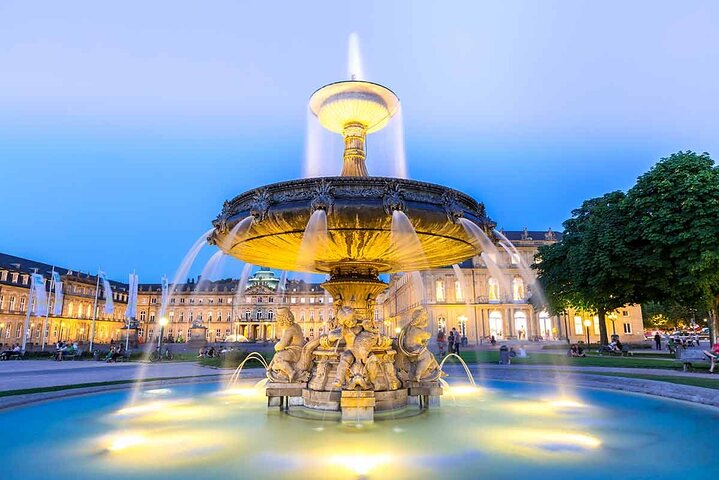 Private Transfer: Stuttgart to Stuttgart Airport STR by MB Van