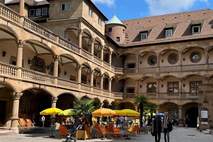 Private Transfer: Stuttgart to Stuttgart Airport STR by MB Van