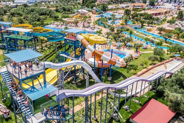 Wet and Wild Water Village in Zante