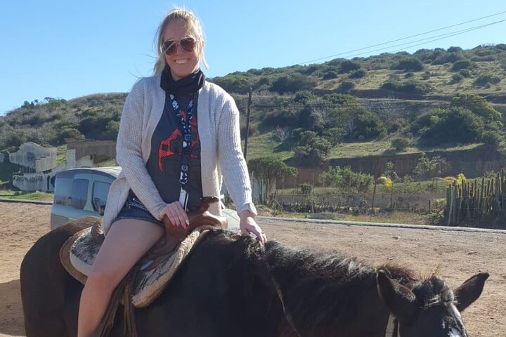 Private Shore Excursion: Beach or Canyon Horseback + Bufadora opt