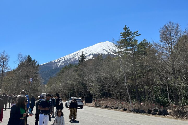 Mt. Fuji & Hakone Bus Tour Bullet Train Return & 28-Hotel Pick-up