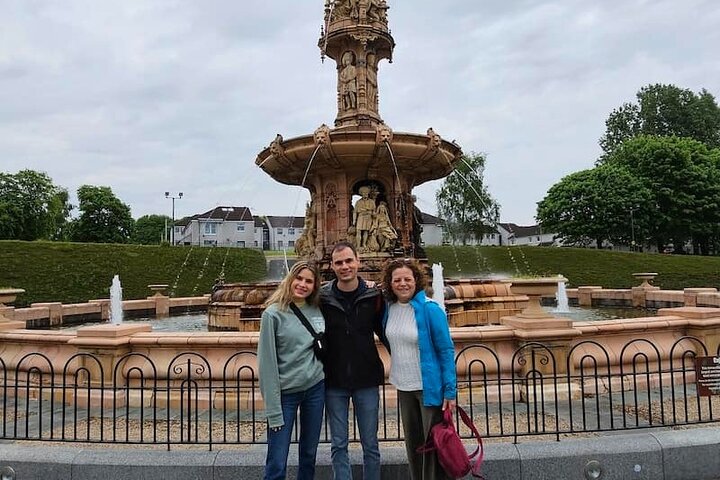 Edinburgh: Privately Guided Day Tour of Glasgow in Luxury Minivan