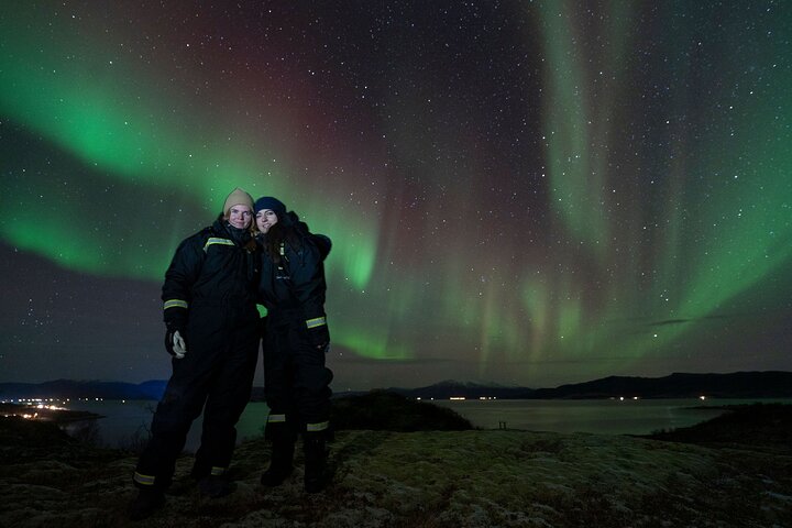 Tromso Aurora Hunt with Bonfire, Meal, Winter Suit & Photos
