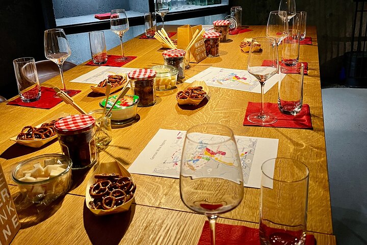Exclusive Wine & Food Tasting in Historic Cellar | Mainz Old Town