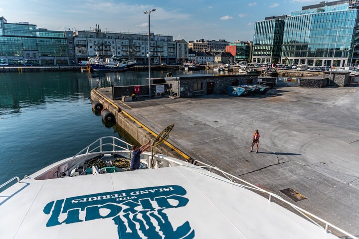 Aran Islands and Cliffs of Moher Day Cruise sailing from Galway City Docks
