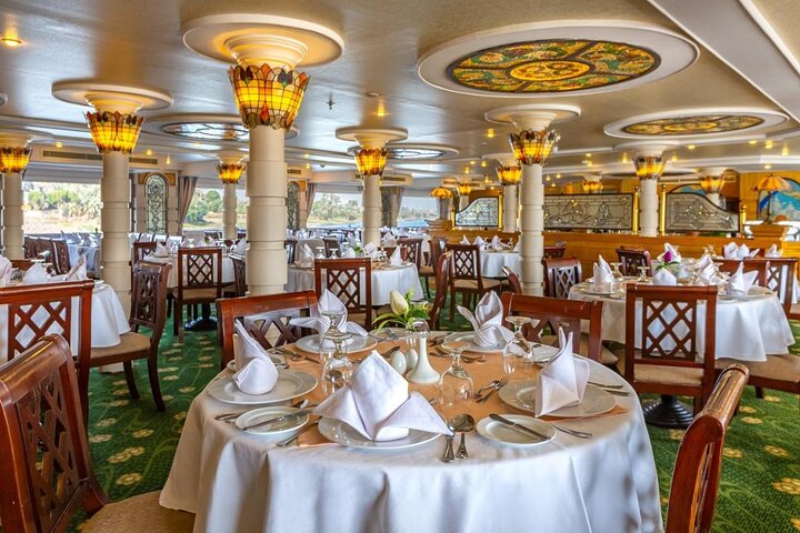 3 Night Nile Cruise from Luxor to Aswan with Hot Air Balloon Ride