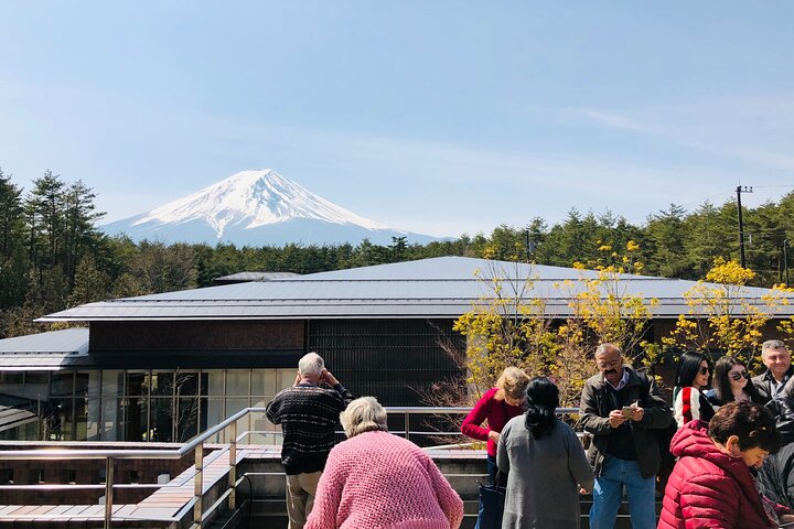 Mt. Fuji & Hakone Bus Tour Bullet Train Return & 28-Hotel Pick-up