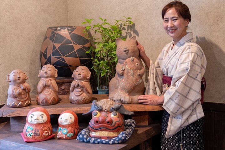 Artist Pottery and Cooking Class in the Old Streets of Mt. Hiei