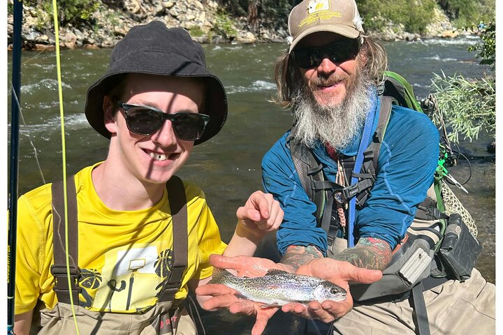 Half Day Fly Fishing Lesson on Clear Creek near Denver