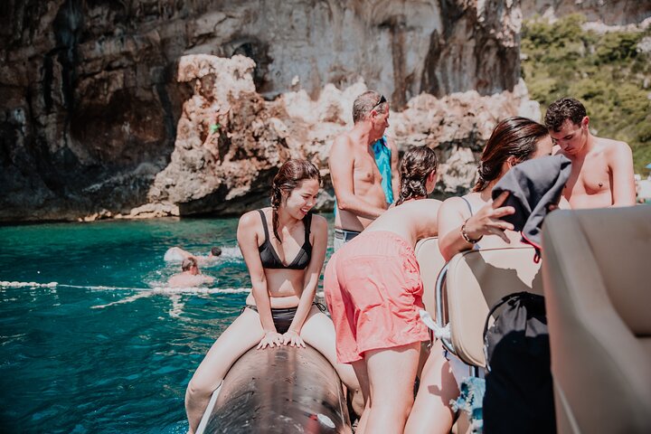 Blue Cave, Mamma Mia and Hvar, 5 Islands Speed boat Small group