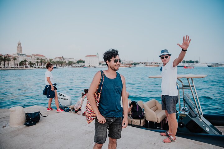 Blue Cave, Mamma Mia and Hvar, 5 Islands Speed boat Small group