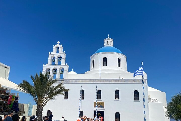 SKIP CABLE CAR® Santorini for Cruise Ships with Boat Transfers
