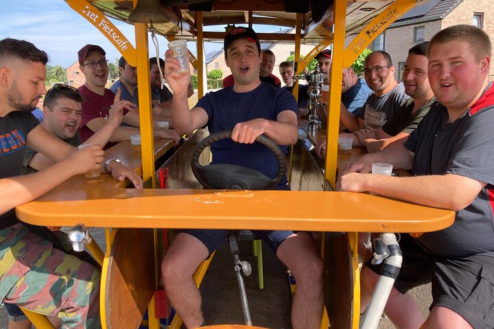 Private Beer Bike Tour in Rochefort in the Belgian Ardennes