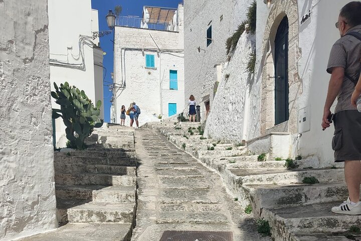 Tour : Alberobello, Ostuni, Locorotondo : Local Guide & Lunch