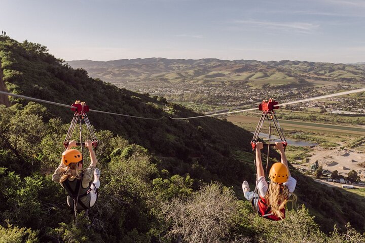 Epic Zipline Tour near Santa Barbara