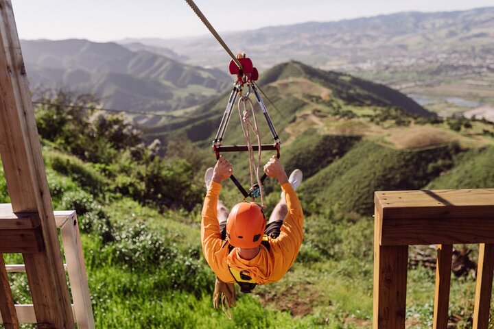 Epic Zipline Tour near Santa Barbara