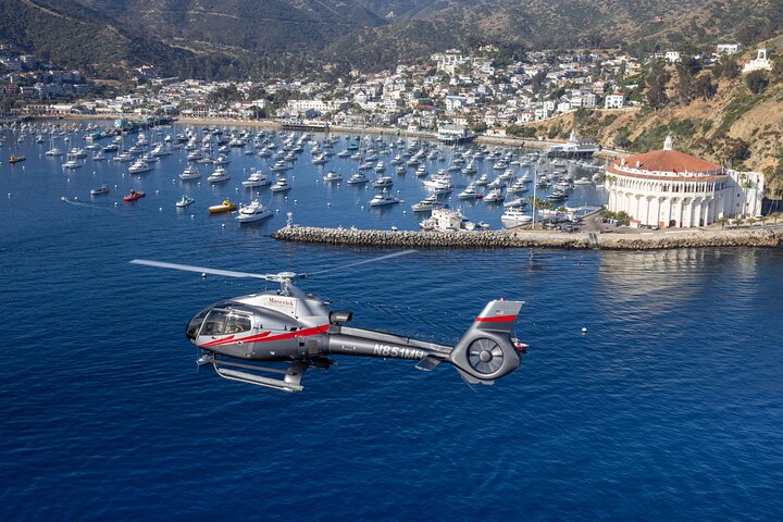 Helicopter Transfer: Long Beach to Catalina Island
