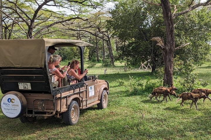 From Zanzibar : Private Full-Day Safari Selous with Flights