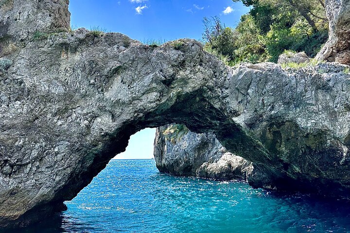 Small Group Amalfi Coast Boat Day Tour from Amalfi
