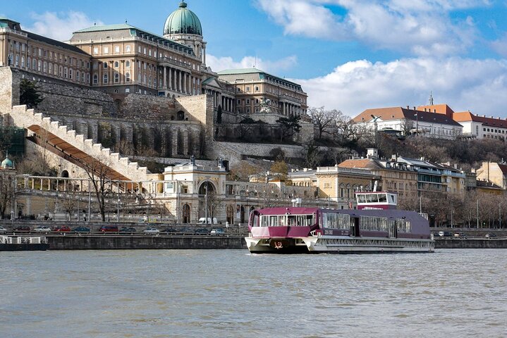 Budapest Danube 1 Hour Sunset or Night Cruise with Audio Guide