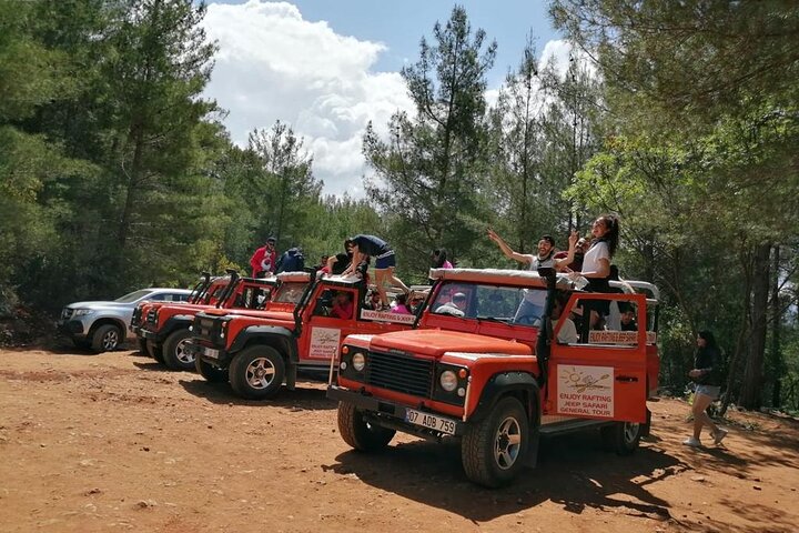 Antalya Combo Tour Rafting, Jeep Safari, Quad Safari and Zipline