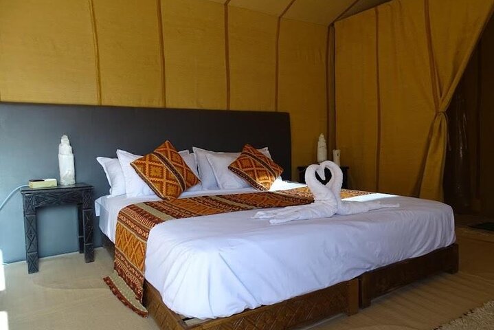 Camel Ride With Luxury Desert Camp And Night In Merzouga Dunes