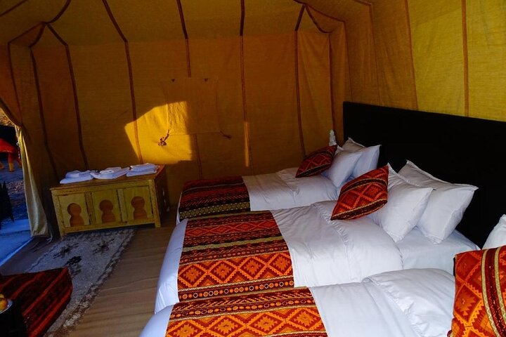 Camel Ride With Luxury Desert Camp And Night In Merzouga Dunes